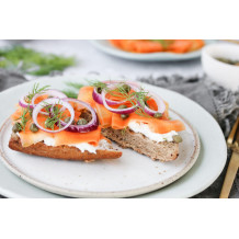Lachsbrötchen