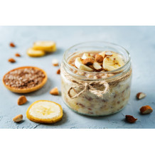 Porridge im Glas (warm)